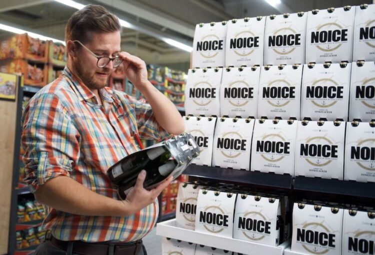 Foto aus Werbefilm von Kaufland mit Clemens Brock