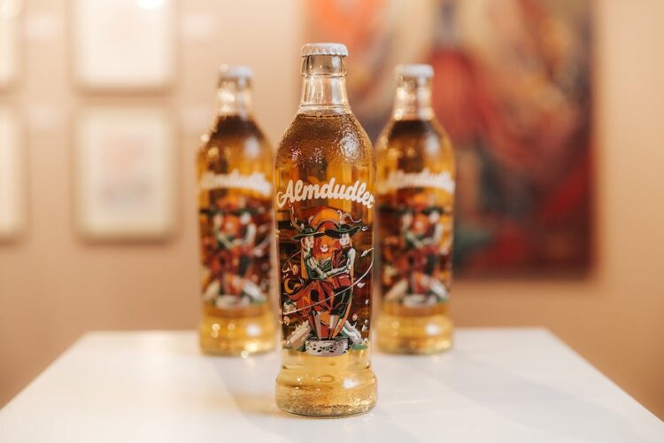 Flasche als Kunstwerk