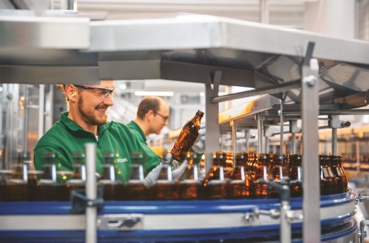 Foto Veltins Abfüllung