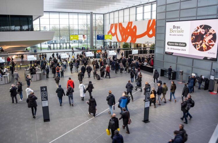 Foto Eingang Messe Brau Beviale