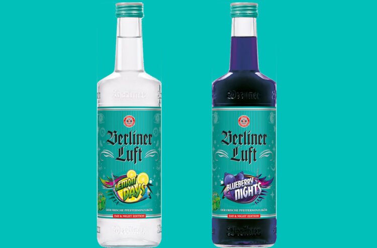 Foto Flaschen der neuen Sorten von Berliner Luft