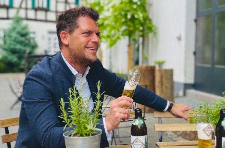 Foto von Jens Geimer, geschäftsführender Gesellschafter der Westerwald Brauerei