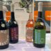 Vier Flaschen Pfandtastico am Messestand