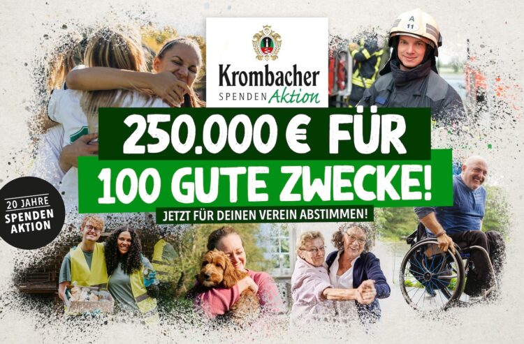 Werbemotiv zum Spendenaufruf