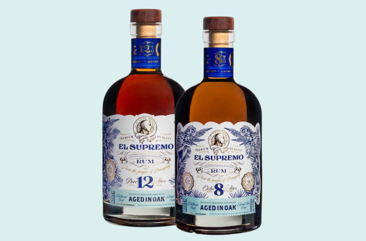 Zwei Flaschen El Supremo-Rum