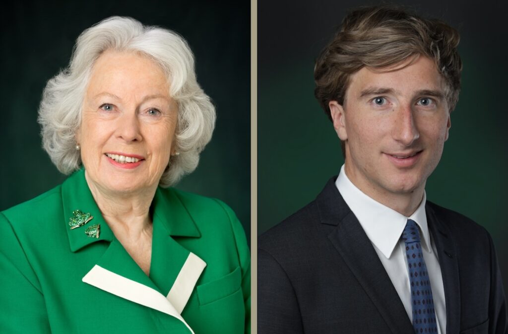 Foto von Christiane Unterberg und Dr. Ludwig Ruder