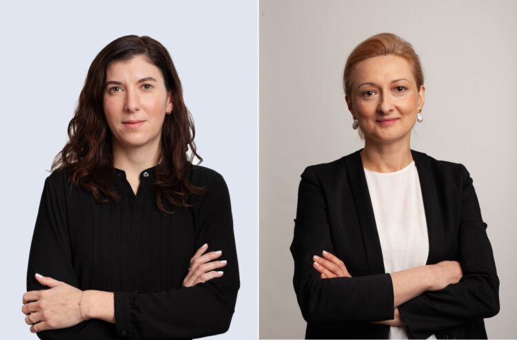 Porträts von Raffaela Lackner-Petz (links) und Ana Raditcheva