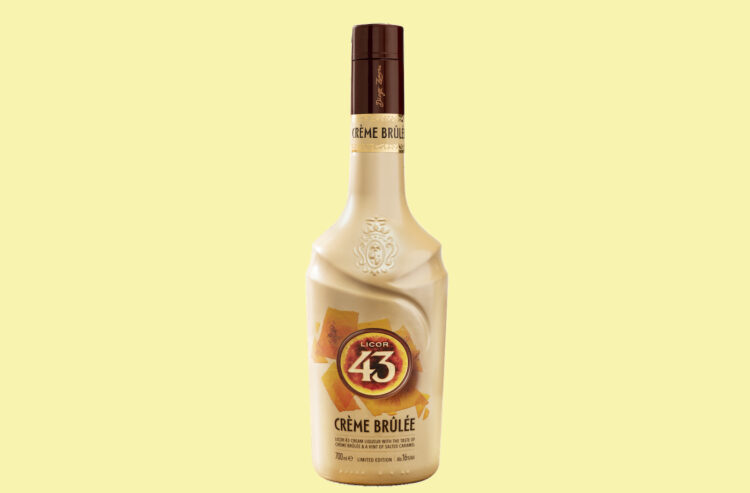Eine Flasche Licor 43 Créme Brulée