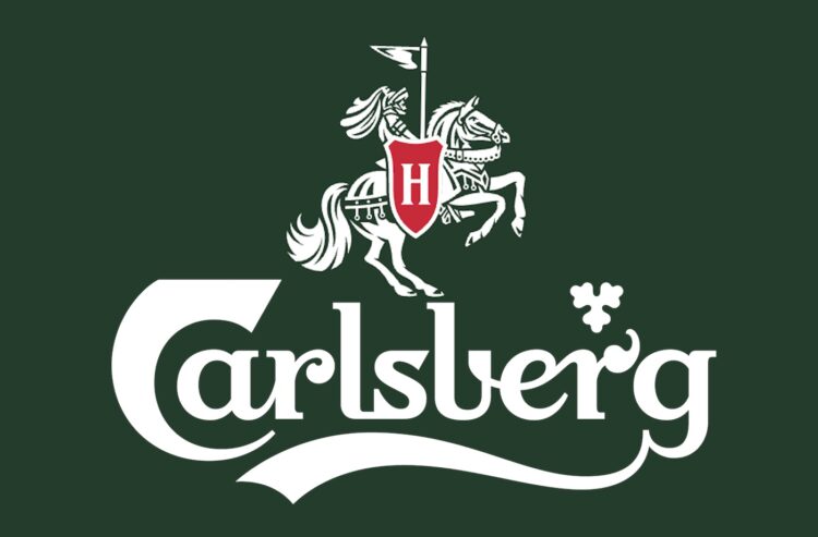 Logo Carlsberg mit Holsten-Ritter