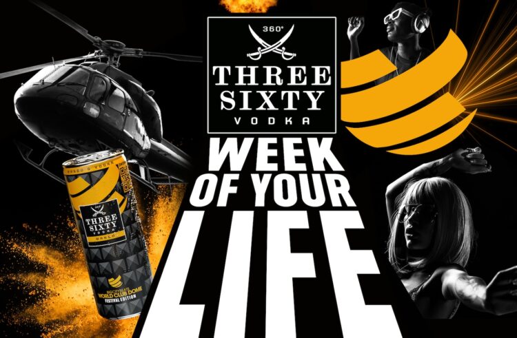 Three-Sixty-Werbung für Gewinnspiel