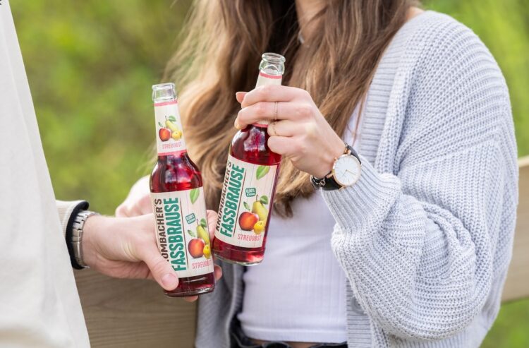Foto der Flaschen Fassbrause Streuobst