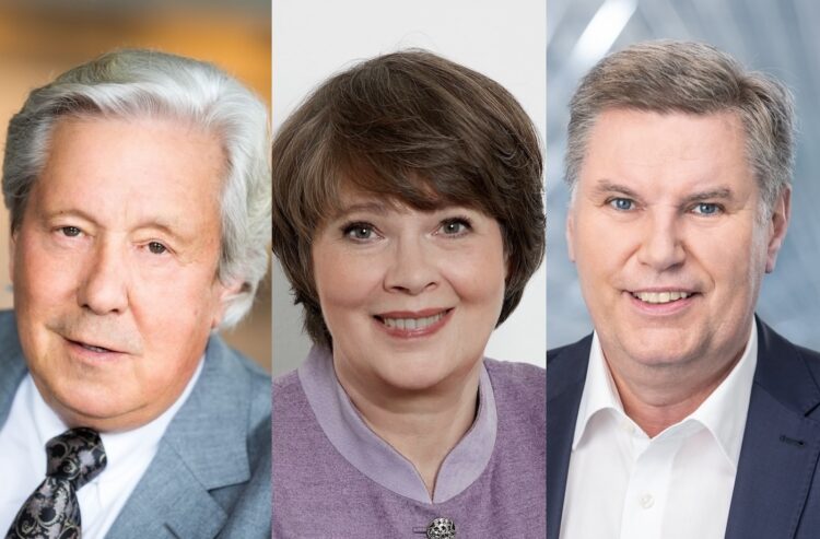 Foto von Michael Huber , Susanne Veltins und Dr. Volker Kuhl