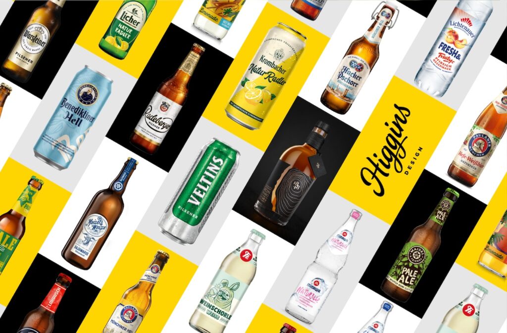 Foto von Marken, die von Higgins designed wurden