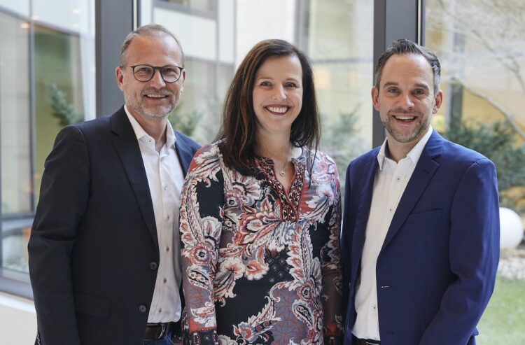Foto von Torsten Hiller, Pit Klepatz und Andrea Kalrait