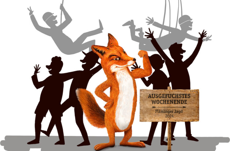 Fläminger-Werbung zu dem Gewinnspiel