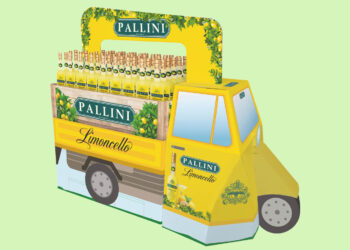 Sonderplatzierung mit Großdisplay