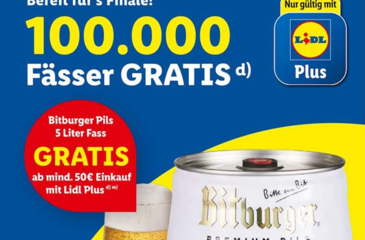 Ausschnitt aus Lidl Handzettel
