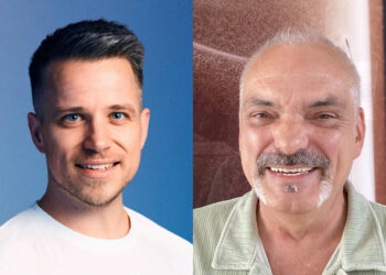 Porträts Adrian Klie (links) und Jürgen Granitza