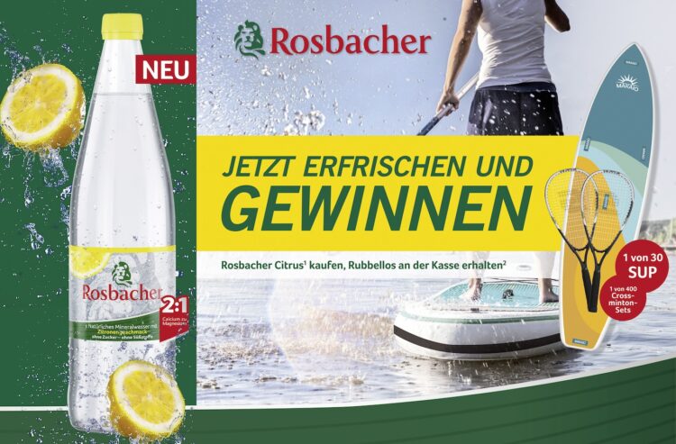 Werbung für die Promotion