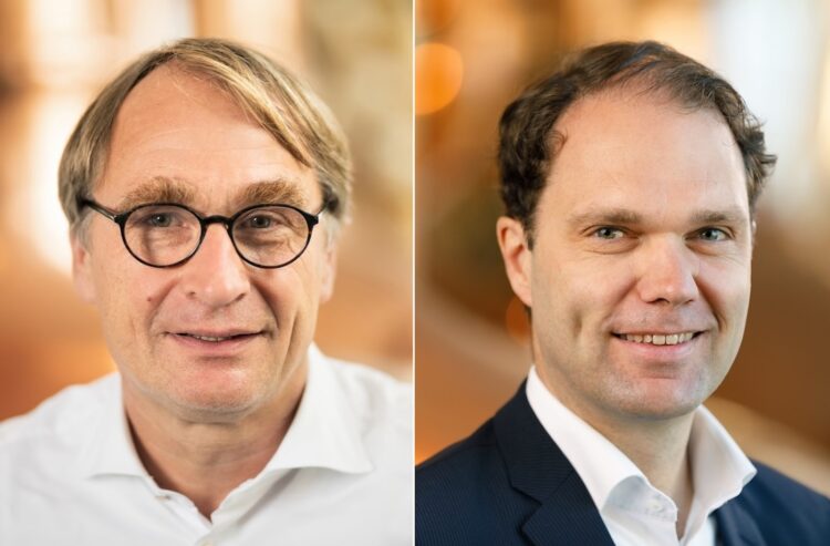 Foto von Matthäus Niewodniczanski und Dr. Stefan Schmitz