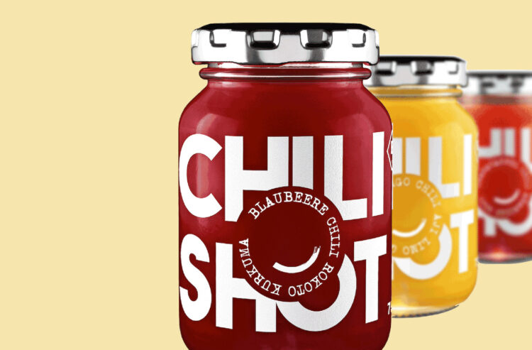 Foto der drei Chilishots