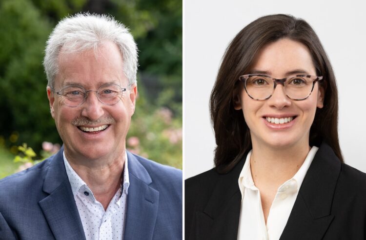 Porträtfotos von Willy Schmidt und Henriette Schneider