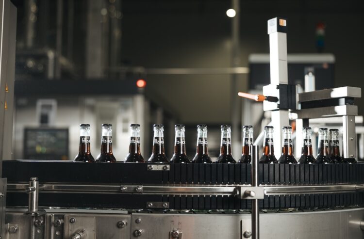 Die neue Abfüllanlage in Belgien