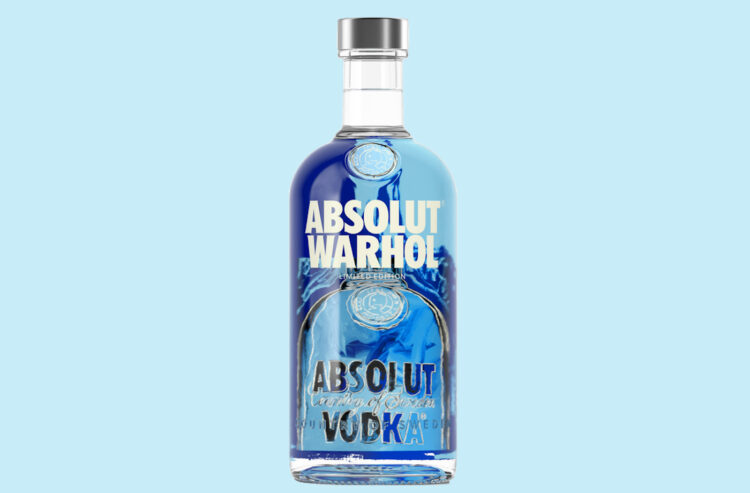 die limitierte Absolut Warhol-Edition