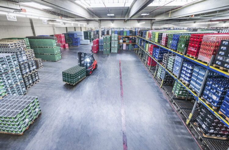 Getränkelager der DGL