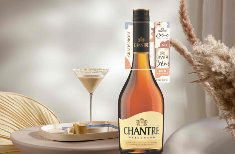 Zum Probieren: Chantré Weinbrand mit Gratis-Onpack