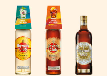 Drei Sorten Havana Club in weihnachtlicher Sonderausstattung