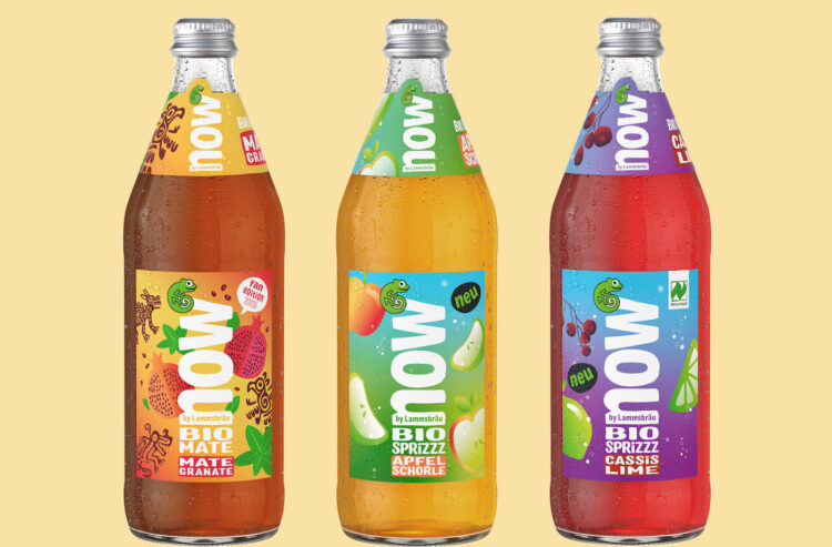 Die "Mate Granate" und zwei der drei neuen Schorlen