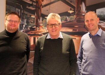 Foto von Kilian Kittl, Mario Schäfer und Stefan Stang.