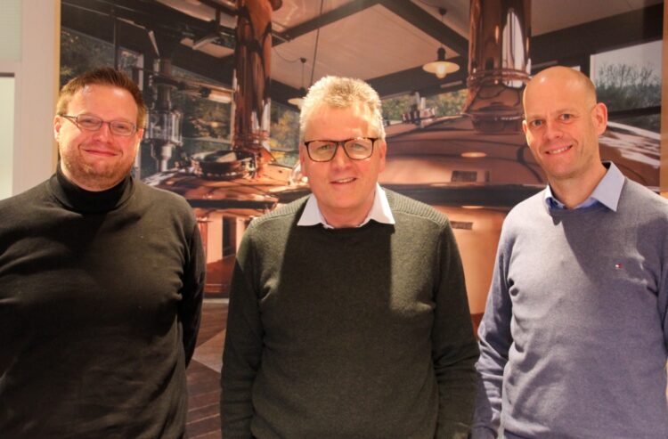 Foto von Kilian Kittl, Mario Schäfer und Stefan Stang.