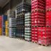 Lager mit Bierkisten