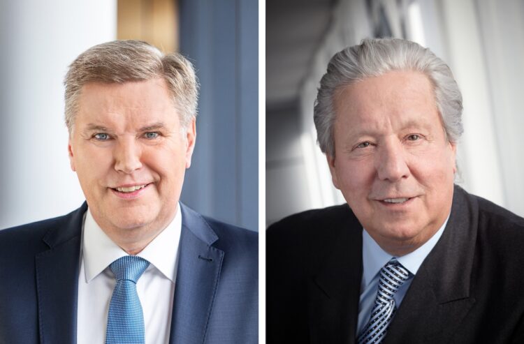 Porträts von Dr. Volker Kuhl (links) und Michael Huber