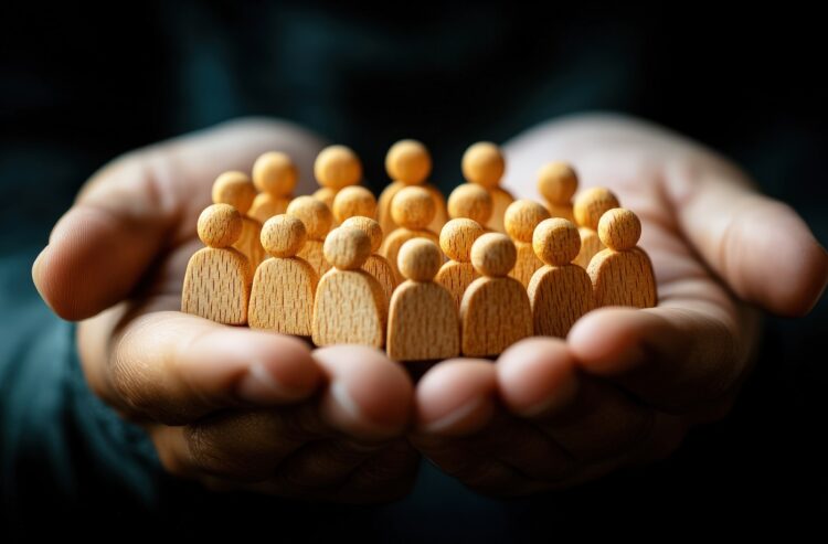 Symbolfoto mit Händen