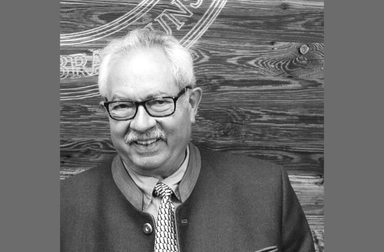 Schwarz-weiß-Porträt Rainer Pott